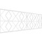 Ekena Millwork Set of Four Panels for 94 1/2"W x 32 1/4"H Hillrose Fretwork Wainscot Wall Paneling WPKP16X01X47HRE - alternate 1